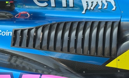 GP Messico - Analisi tecnica e immagini dal circuito: confronto prese d'aria e setup - GP Messico - Analisi tecnica e immagini dal circuito: Alpine