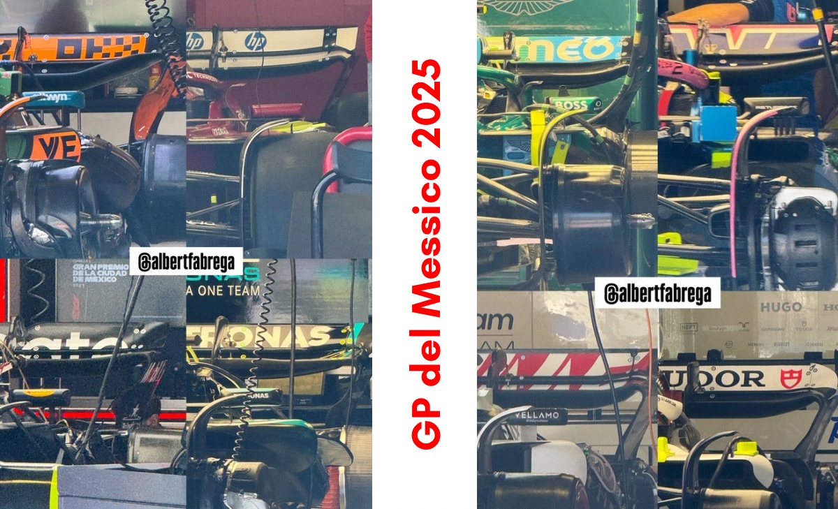 GP Messico - Analisi tecnica e immagini dal circuito: i setup delle scuderie