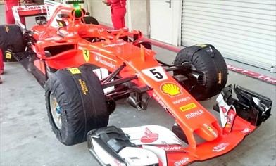Gp Messico: Ferrari con pacchetto aerodinamico da alto carico - Gp Messico: Ferrari con pacchetto aerodinamico da alto carico