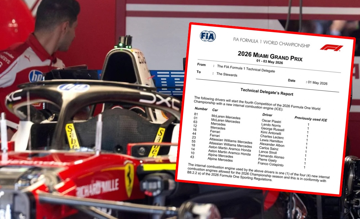 GP Miami 2026 - Situazione Power Unit: nuovi motori per tutti (o quasi)