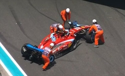 GP Miami - Bandiera rossa: la Ferrari di Leclerc è ferma in pista - GP Miami - Bandiera rossa: la Ferrari di Leclerc è ferma in pista