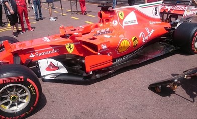 Gp Monaco: Ferrari SF70H con un pacchetto da alto carico - Gp Monaco: Ferrari SF70H con un pacchetto da alto carico