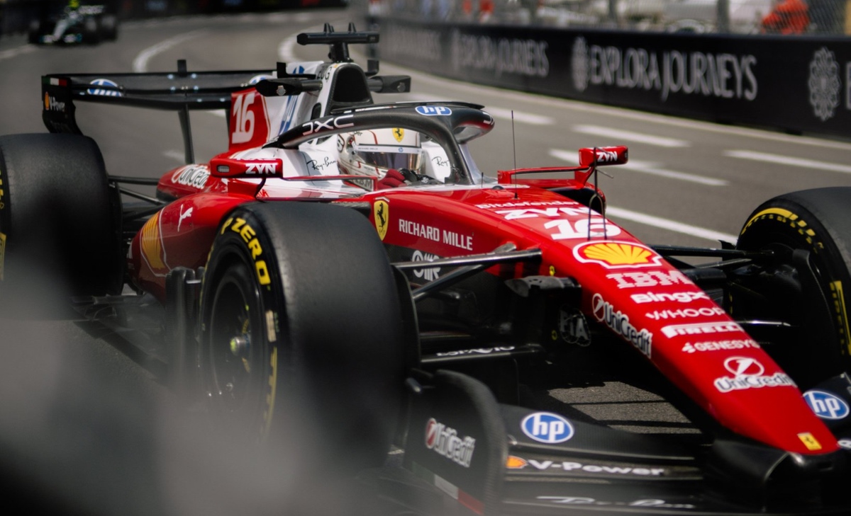 GP Monaco-FP2: buon ritmo Ferrari, problemi per Norris e fuoco sulla Cadillac di Perez