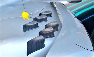 GP MONACO - MERCEDES W09: si punta sui generatori di vortice - GP MONACO - MERCEDES W09: si punta sui generatori di vortice