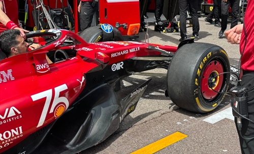 GP Monaco - Prime immagini dalla pit lane: le monoposto e la sfida tecnica - GP Monaco - Prime immagini dalla pit lane: la Ferrari a Monaco