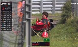GP Olanda - Leclerc: «La macchina è pessima, ma questo è il pacchetto migliore»