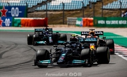 Gp Portogallo - Vince Hamilton, ma Verstappen non molla.