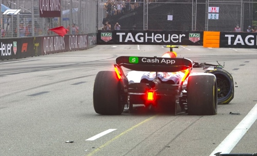GP Singapore - Bandiera rossa nelle FP3: Lawson ancora a muro