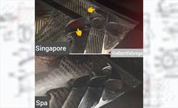 Gp Singapore - Ferrari pacchetto aerodinamico con nuovo musetto e fondo - Gp Singapore - Ferrari pacchetto aerodinamico con nuovo musetto e fondo