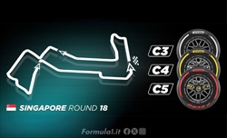 GP Singapore - Le caratteristiche del tracciato e le mescole scelte