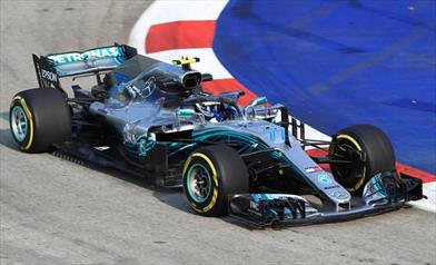 GP SINGAPORE - MERCEDES W09: modifiche di dettaglio nella zona delle prese d'aria dei freni posterio - GP SINGAPORE - MERCEDES W09: modifiche di dettaglio nella zona delle prese d'aria dei freni posterio