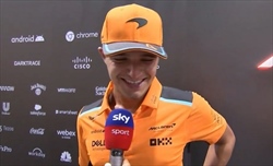 GP Singapore - Norris: «Sono soddisfatto, abbiamo fatto tutto il possibile»