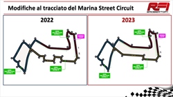GP Singapore: prime immagini dal circuito. Aggiornamenti e novità di setup - GP Singapore: prime immagini dal circuito