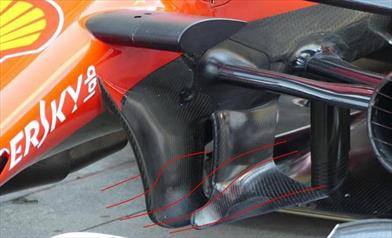 GP SOCHI - FERRARI SF71H: ecco i nuovi turning vanes che si ispirano a quelli della SF70H - GP SOCHI - FERRARI SF71H: ecco i nuovi turning vanes che si ispirano a quelli della SF70H