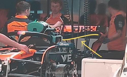 GP Spagna - L'analisi tecnica e il reportage dal circuito: nuove ali e grandi feritoie per la Ferrari - GP Spagna - L'analisi tecnica e il reportage dal circuito: due ali posteriori per McLaren