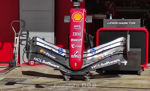 GP Spagna - L'analisi tecnica e il reportage dal circuito: nuove ali e grandi feritoie per la Ferrari - GP Spagna - L'analisi tecnica e il reportage dal circuito: siamo in pitlane