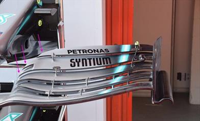 GP SPAGNA - MERCEDES W10: ecco la terza specifica di ala anteriore - GP SPAGNA - MERCEDES W10: ecco la terza specifica di ala anteriore