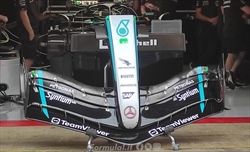 GP Spagna - Prime immagini dal circuito - Ecco la Ferrari a Barcellona - GP Spagna - Prime immagini dal circuito - Ali anteriori