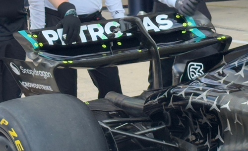 GP Stati Uniti - Analisi tecnica e immagini dal circuito: i setup delle scuderie - GP Stati Uniti - Analisi tecnica e immagini dal circuito: la Mercedes