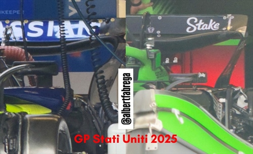 GP Stati Uniti - Analisi tecnica e immagini dal circuito: i setup delle scuderie - GP Stati Uniti - Analisi tecnica e immagini dal circuito: confronto ali posteriori