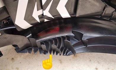 GP STATI UNITI - FERRARI SF71H: ecco le novità nella zona dei bargeboards  - GP STATI UNITI - FERRARI SF71H: ecco le novità nella zona dei bargeboards 