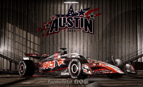 GP Stati Uniti - Haas svela la livrea speciale per il round di casa - GP Stati Uniti - Haas svela la livrea speciale per il round di casa