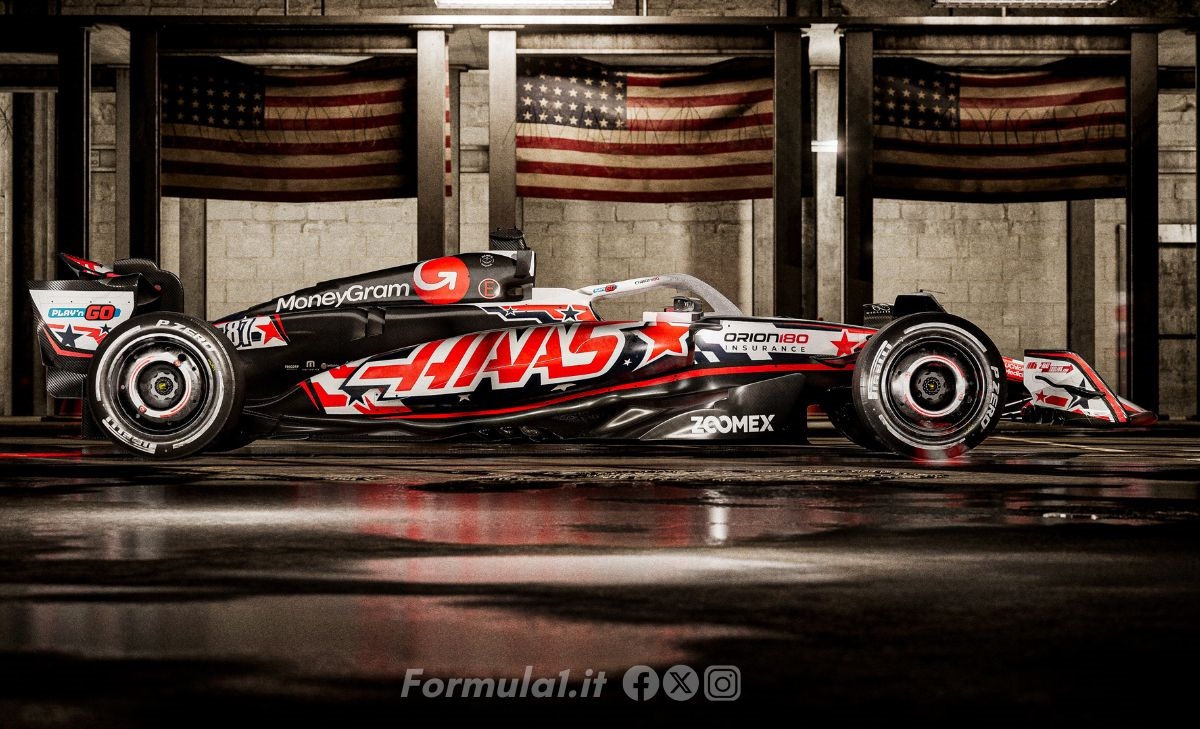 GP Stati Uniti - Haas svela la livrea speciale per il round di casa