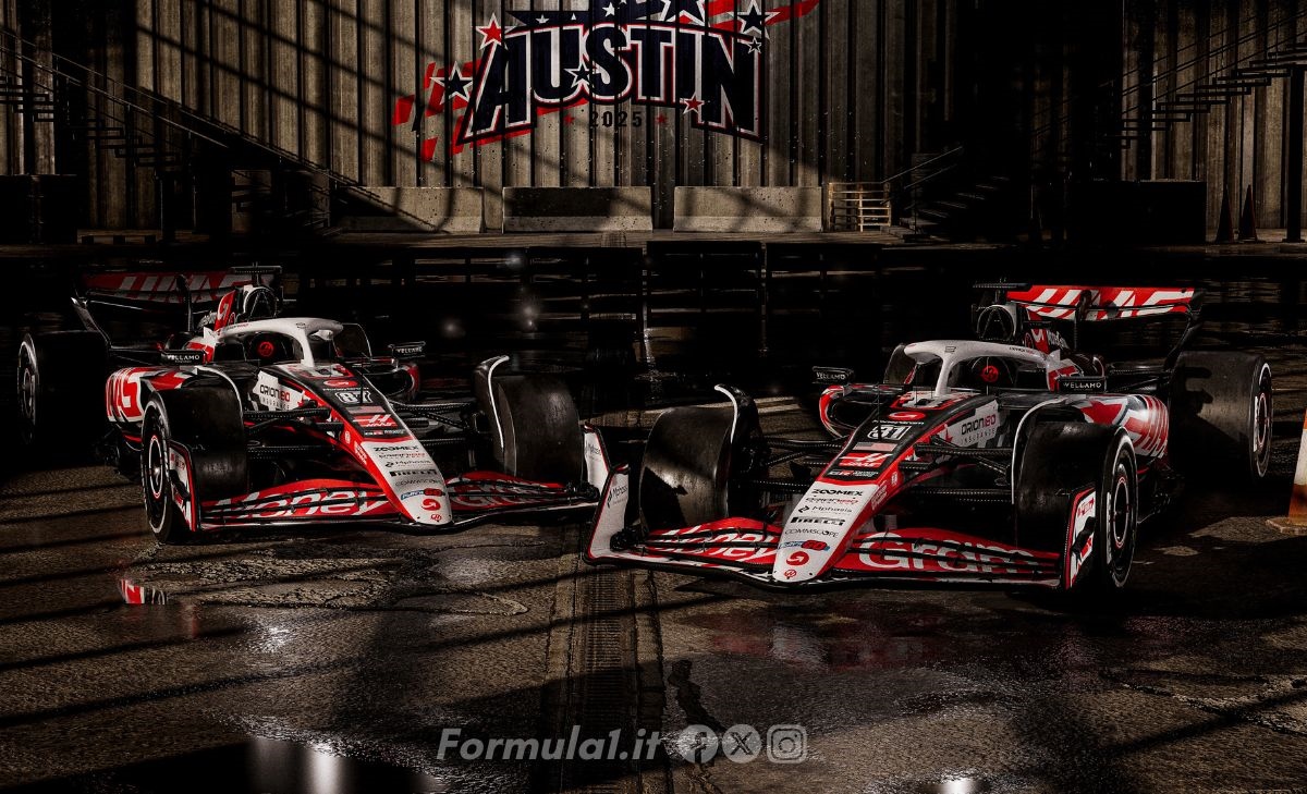 GP Stati Uniti - Haas svela la livrea speciale per il round di casa