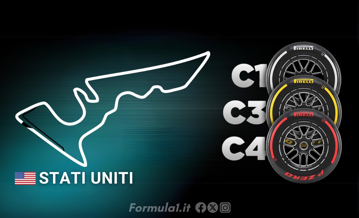 GP Stati Uniti - Le caratteristiche del tracciato e le mescole scelte: a tutta Sprint