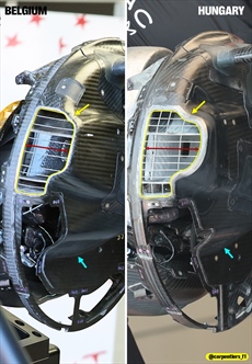 GP Ungheria - Analisi tecnica e immagini dalla pitlane: ecco la AMR26 Evo e le novità Ferrari - GP Ungheria - Analisi tecnica e immagini dalla pitlane: Cadillac