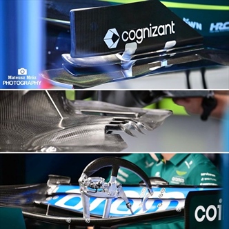 GP Ungheria - Analisi tecnica e immagini dalla pitlane: ecco la AMR26 Evo e le novità Ferrari - GP Ungheria - Analisi tecnica e immagini dalla pitlane: ecco la AMR26 Evo