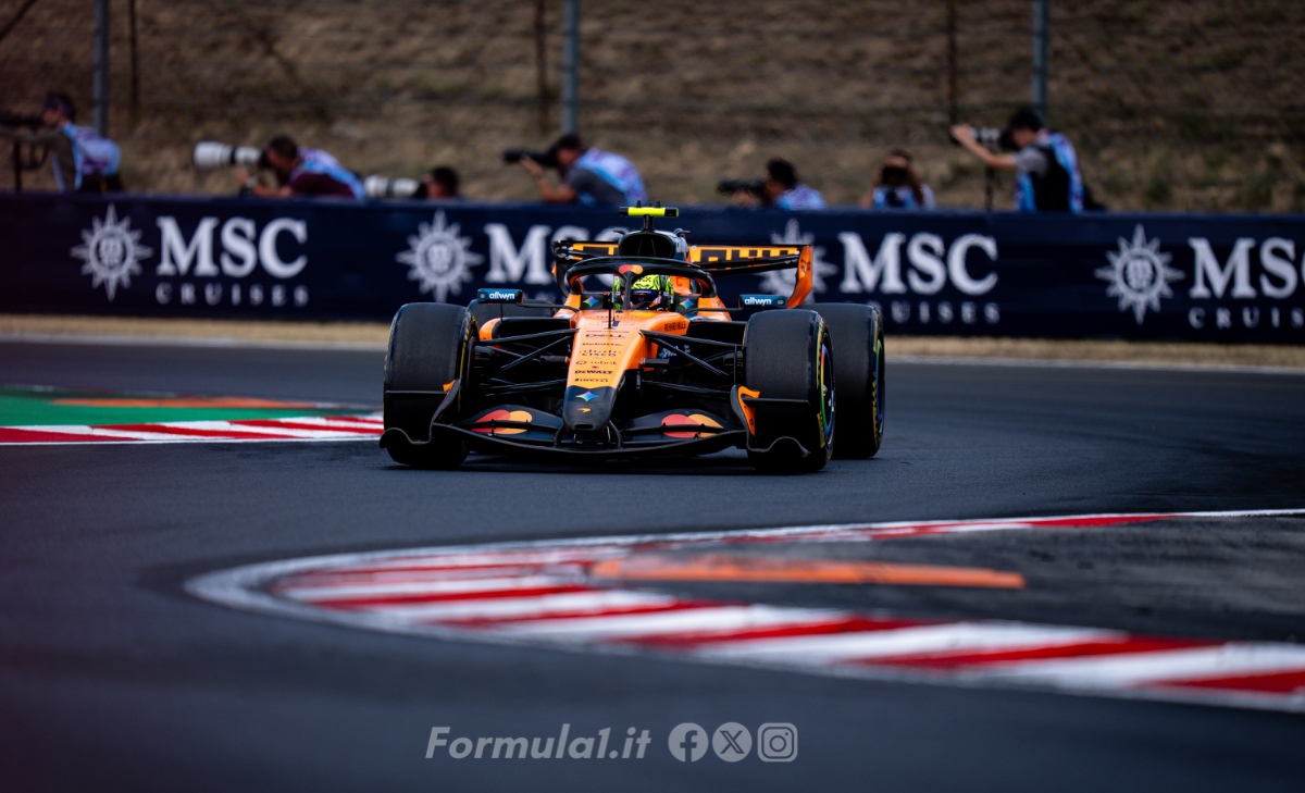 GP Ungheria - dominio di Norris, Verstappen secondo. Ritiro per Piastrri