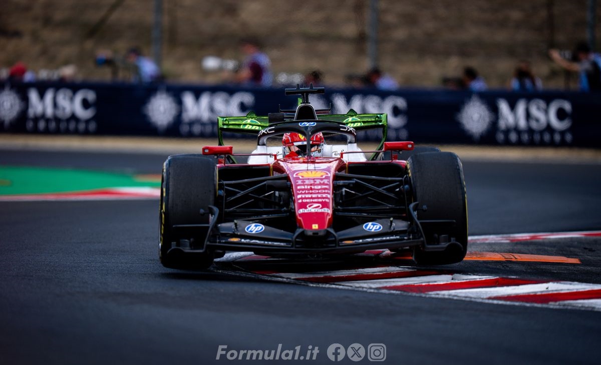 GP Ungheria - FP2: 1-2 Ferrari, 13 Antonelli 