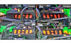 GP Ungheria - Immagini dal circuito. Una RB20 'nuova' per Verstappen, Aston Martin cambia tutto - GP Ungheria - Immagini dal circuito