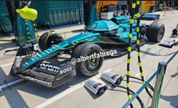 GP Ungheria - Immagini dal circuito. Una RB20 'nuova' per Verstappen, Aston Martin cambia tutto - GP Ungheria - Immagini dal circuito