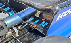 GP Ungheria - Immagini dal circuito. Una RB20 'nuova' per Verstappen, Aston Martin cambia tutto - GP Ungheria - Immagini dal circuito. Confronto ali posteriori