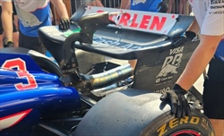 GP Ungheria - Immagini dal circuito. Una RB20 'nuova' per Verstappen, Aston Martin cambia tutto - GP Ungheria - Immagini dal circuito. Confronto ali posteriori