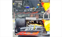 GP Ungheria - Prime immagini dal circuito: la Ferrari teme il caldo, Red Bull no - GP Ungheria - Prime immagini dal circuito: ecco gli aggiornamenti Red Bull