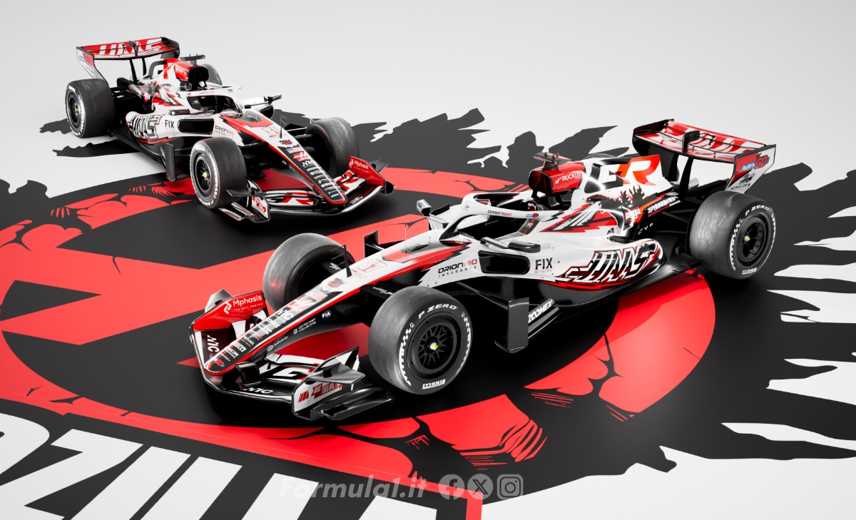 Haas, Godzilla arriva a Suzuka: le foto della livrea speciale