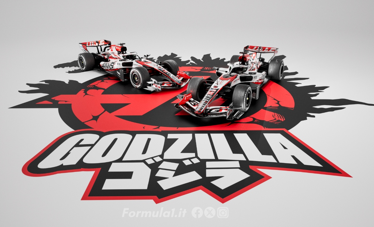 Haas, Godzilla arriva a Suzuka: le foto della livrea speciale