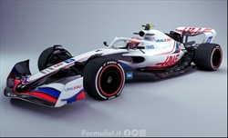 Haas - La livrea 2021 sul modello 2022 - Haas - La livrea 2021 sul modello 2022