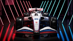 Haas, svelata la VF-22: tutte le immagini - Haas, svelata la (livrea per il 2022) VF-22