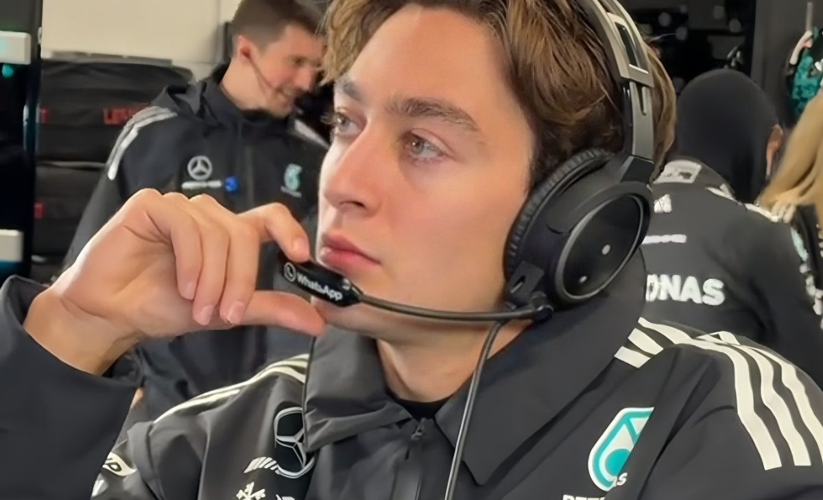 «Hai 46 anni?». La risposta di una bambina spiazza George Russell