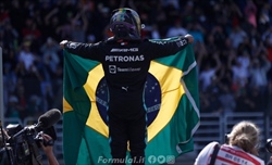 Hamilton ai brasiliani: «Adesso sono uno di voi. Dedicato a Senna» - Hamilton ai Brasiliani: Adesso sono uno di voi. Dedicato a Senna