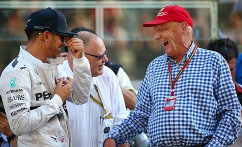 Hamilton e Lauda