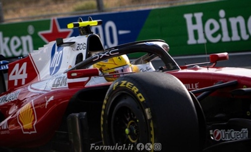 Hamilton: «Ho perso tempo dietro Leclerc. Monza? Spero che il ritmo sarà diverso»
