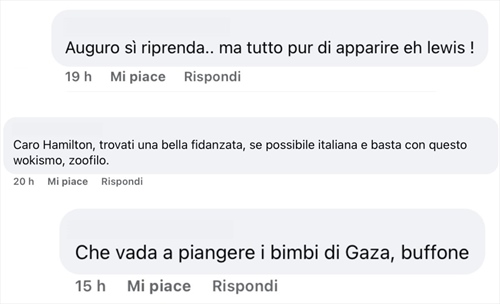 Hamilton sceglie Roscoe, ma sui social esplode l’odio: dov’è finita l’umanità? - Hamilton sceglie Roscoe, ma sui social esplode l’odio: dov’è finita l’umanità?