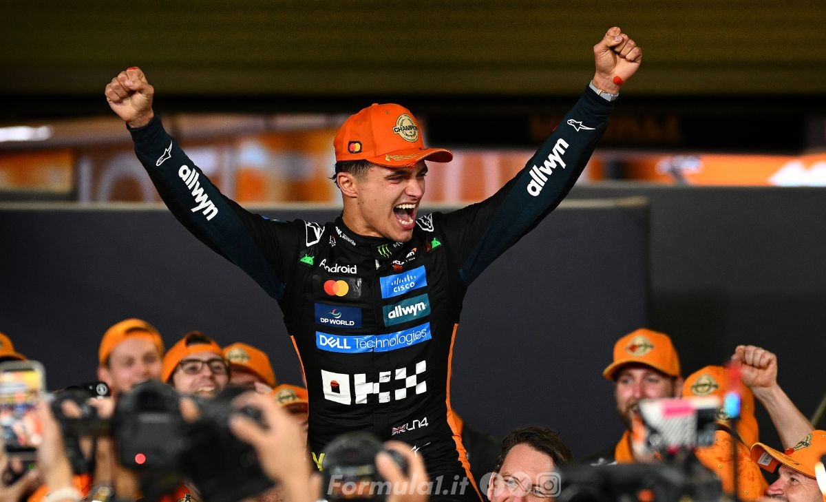 Hamilton, Vettel e Stoner: le voci dietro il titolo mondiale di Norris