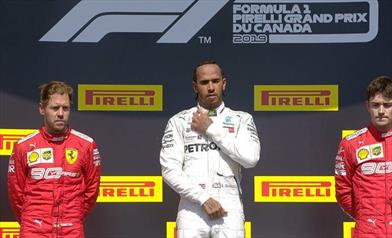 Hamilton vince di penalità in Canada - Hamilton vince di penalità in Canada