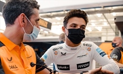 Handling complicato nei tratti lenti di Sakhir: due le cause - Handling complicato nei tratti lenti di Sakhir, Norris: Due le cause...